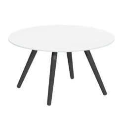 Nuba mini verre Table de salon design ronde en verre