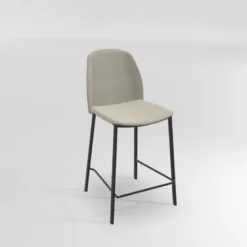 Olivia Tabouret snack moderne en tissu