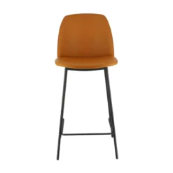 Olivia Tabouret snack tendance en simili rembourré