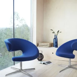 Peel Club Varier® Fauteuil de relaxation design et inclinable en tissu
