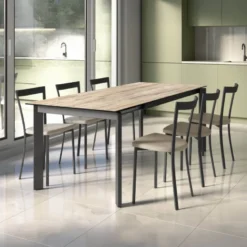Poker Table petit espace extensible en céramique