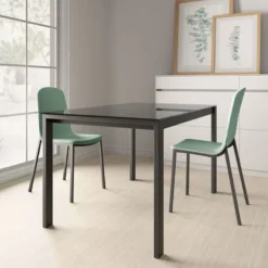 Puzzle Table de cuisine rectangulaire en verre