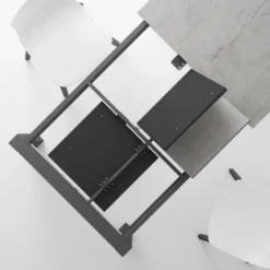 Quadra Table moderne en céramique extensible