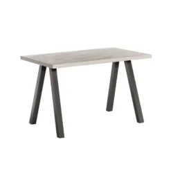 Queen Table snack rectangulaire en stratifié et métal