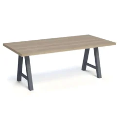 Querido Table moderne de salle à manger en stratifié