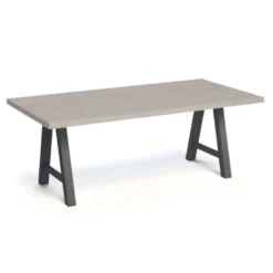 Querido Table moderne de salle à manger en stratifié