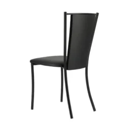 Reina Chaise de cuisine contemporaine en métal et simili