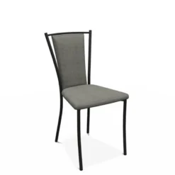 Reina Chaise en tissu de style contemporain fabriquée en Belgique
