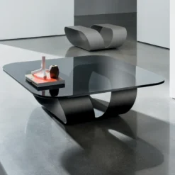 Ring Sovet Table basse design en verre