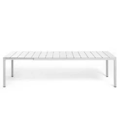 Rio Table de jardin extensible en polypropylène DurelTop et aluminium