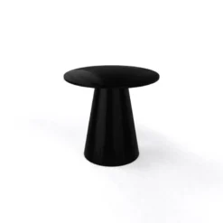 Roller H55 Table d'appoint ronde design italien à pied central