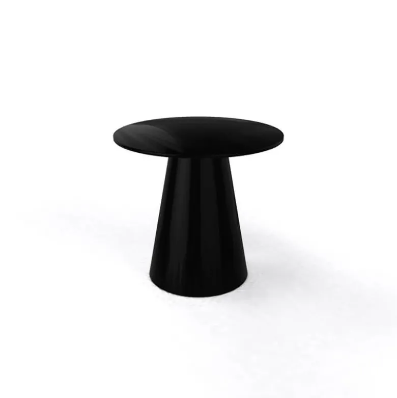 Roller H55 Table d'appoint ronde design italien à pied central