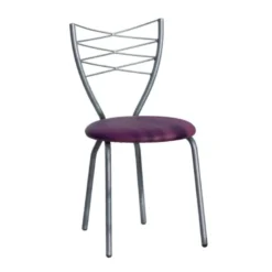 Romance Carrier® Chaise de cuisine fabriquée en France en synthétique et métal