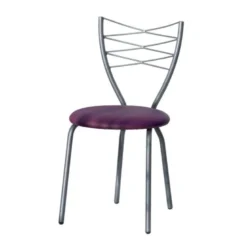 Romance Carrier® Chaise de cuisine fabriquée en France en synthétique et métal