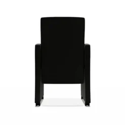 Sarah Fauteuil de table rembourré en synthétique avec roulettes