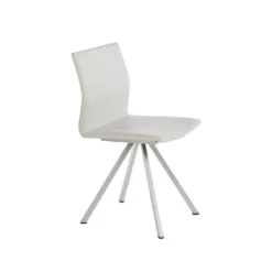 Silva Chaise design en métal et simili
