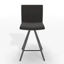 Silva Tabouret snack design tissu et métal