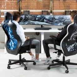 Sitness RS Sport Chaise gamer design dossier avec filet
