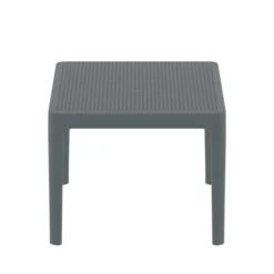 Sky Side Table basse de jardin rectangulaire en résine