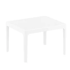 Sky Side Table basse de jardin rectangulaire en résine