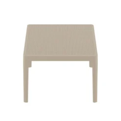 Sky Table basse de jardin rectangulaire en résine