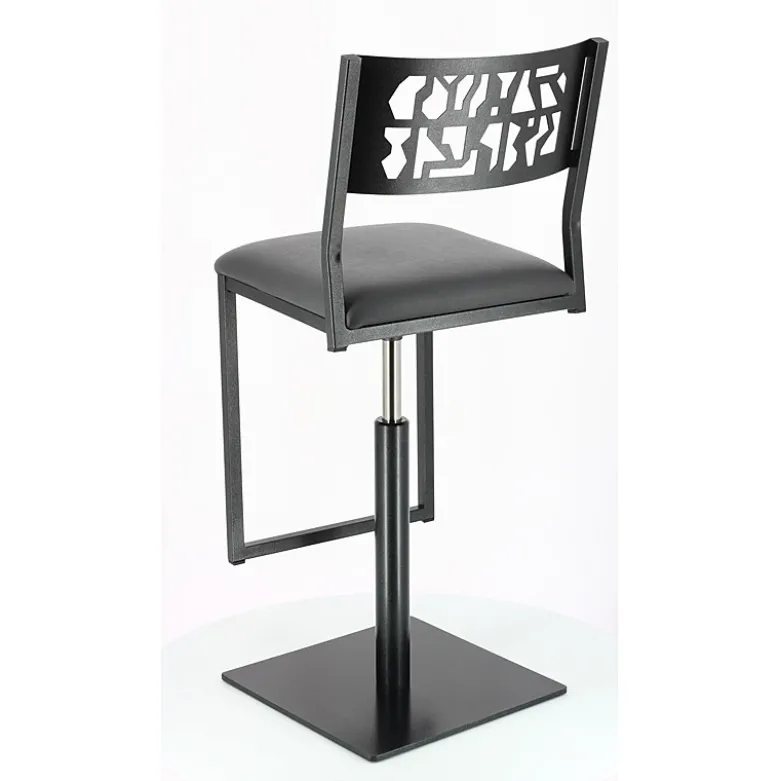 Slide Carrier® Tabouret pivotant et réglable en hauteur style industriel