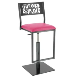 Slide Carrier® Tabouret pivotant et réglable en hauteur style industriel