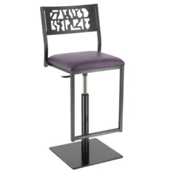 Slide Carrier® Tabouret pivotant et réglable en hauteur style industriel