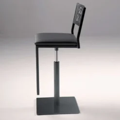 Slide Carrier® Tabouret pivotant et réglable en hauteur style industriel