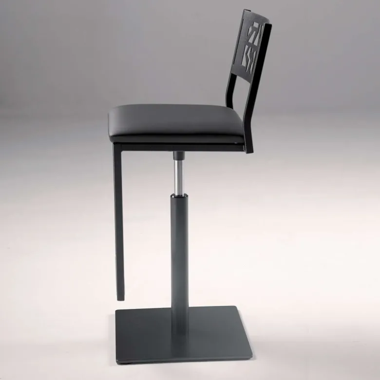 Slide Carrier® Tabouret pivotant et réglable en hauteur style industriel