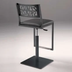Slide Carrier® Tabouret pivotant et réglable en hauteur style industriel