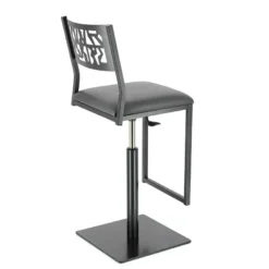 Slide Carrier® Tabouret pivotant et réglable en hauteur style industriel