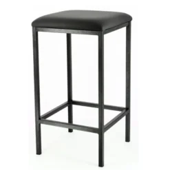 Slide Carrier® Tabouret snack en métal sans dossier assise synthétique