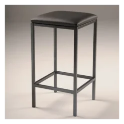 Slide Carrier® Tabouret snack en métal sans dossier assise synthétique