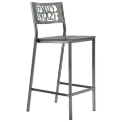 Slide Carrier® Tabouret snack en acier style industriel