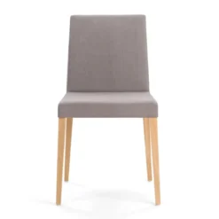 Slim Mobitec® Chaise confortable en bois et tissu