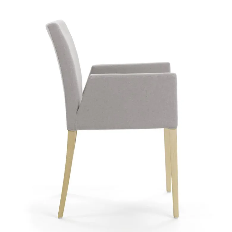 Slim Mobitec® Fauteuil cocooning en bois et tissu