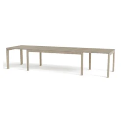 SM23/24 Table rectangulaire extensible en bois massif fabriquée au Danemark