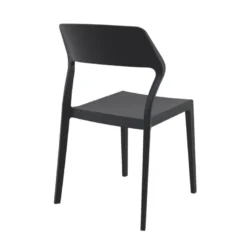 Snow Chaise d'extérieur empilable design en polypropylène