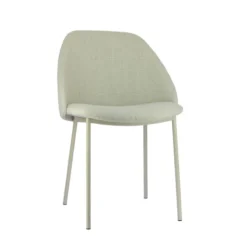 Soda Chaise cosy en tissu avec pieds en métal