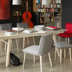 Soda Mobitec® Chaise cocooning en tissu avec boutons décoratifs