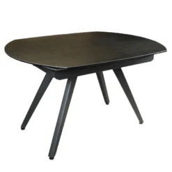 SofiaTable moderne extensible en céramique avec pieds en métal