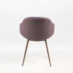 Sonny Midj® Fauteuil design bicolore en tissu et métal laqué