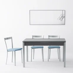 Spirit Chaise de cuisine moderne en synthétique et métal