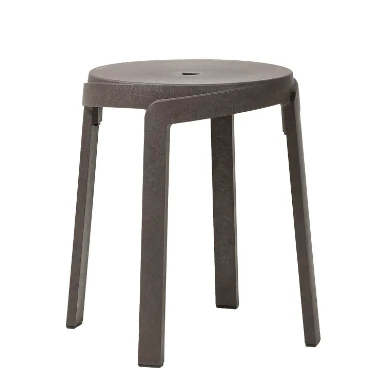 Stack mini Tabouret bas recyclé et empilable