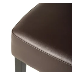 Steffi Chaise de salle à manger en bois et synthétique