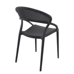 Sunset Chaise design de jardin empilable en polypropylène