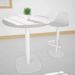 Tabu Tabouret réglable et pivotant design en bois