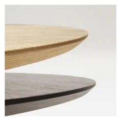 Totem Sovet® Table design ronde plateau bois