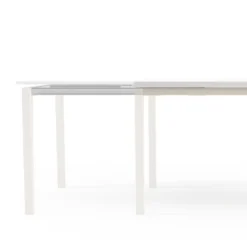 Toy bois Table de cuisine en verre avec rallonge